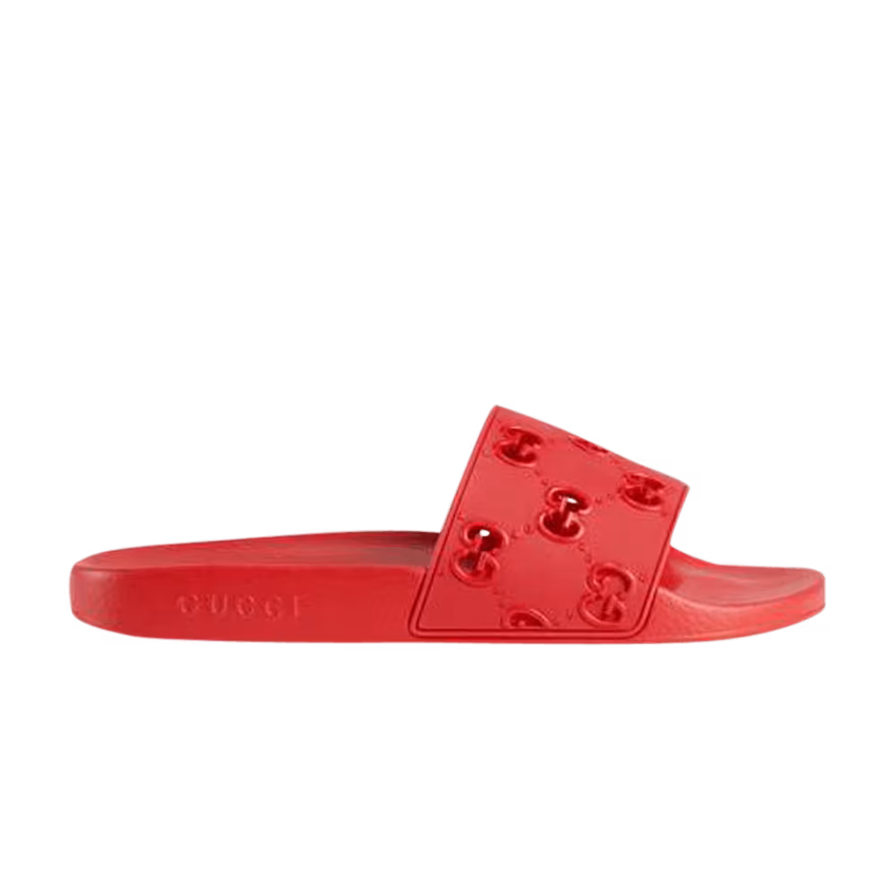 Gucci Rubber Slide Red