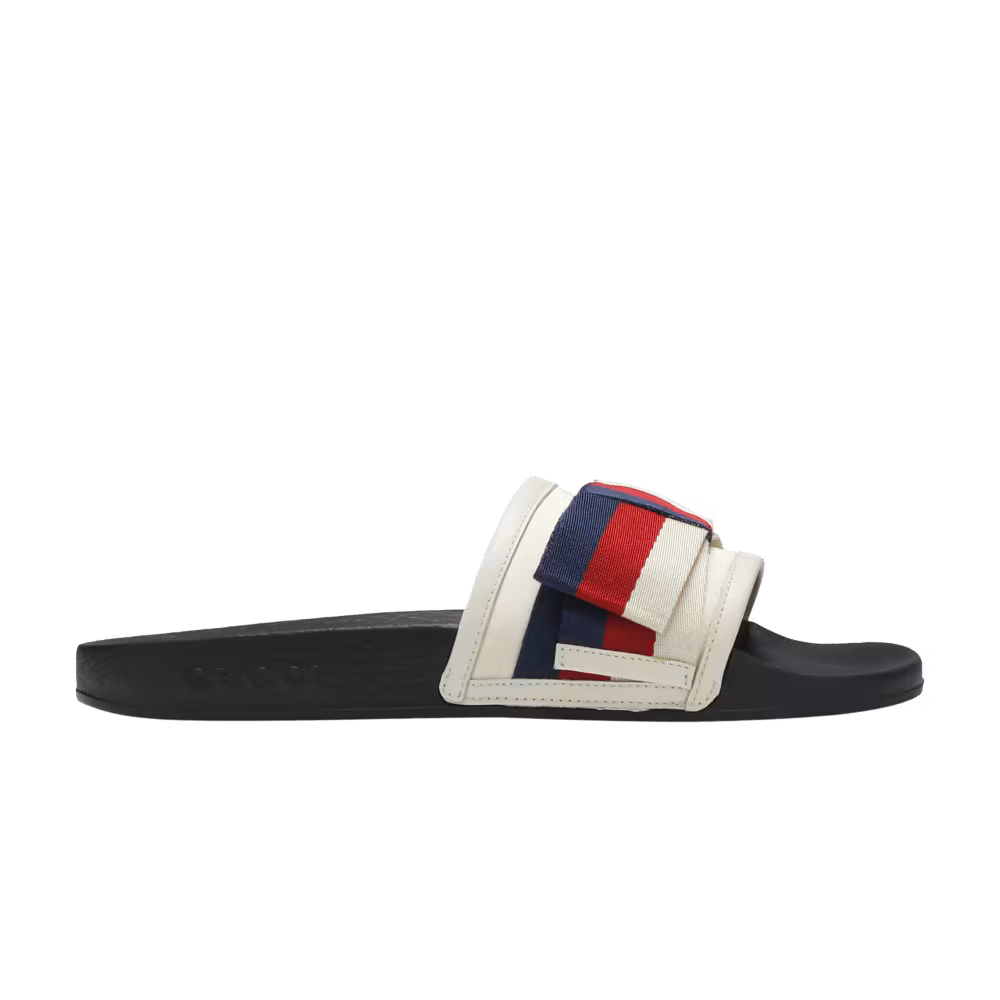 Gucci Women's Satin Slide Web Bow