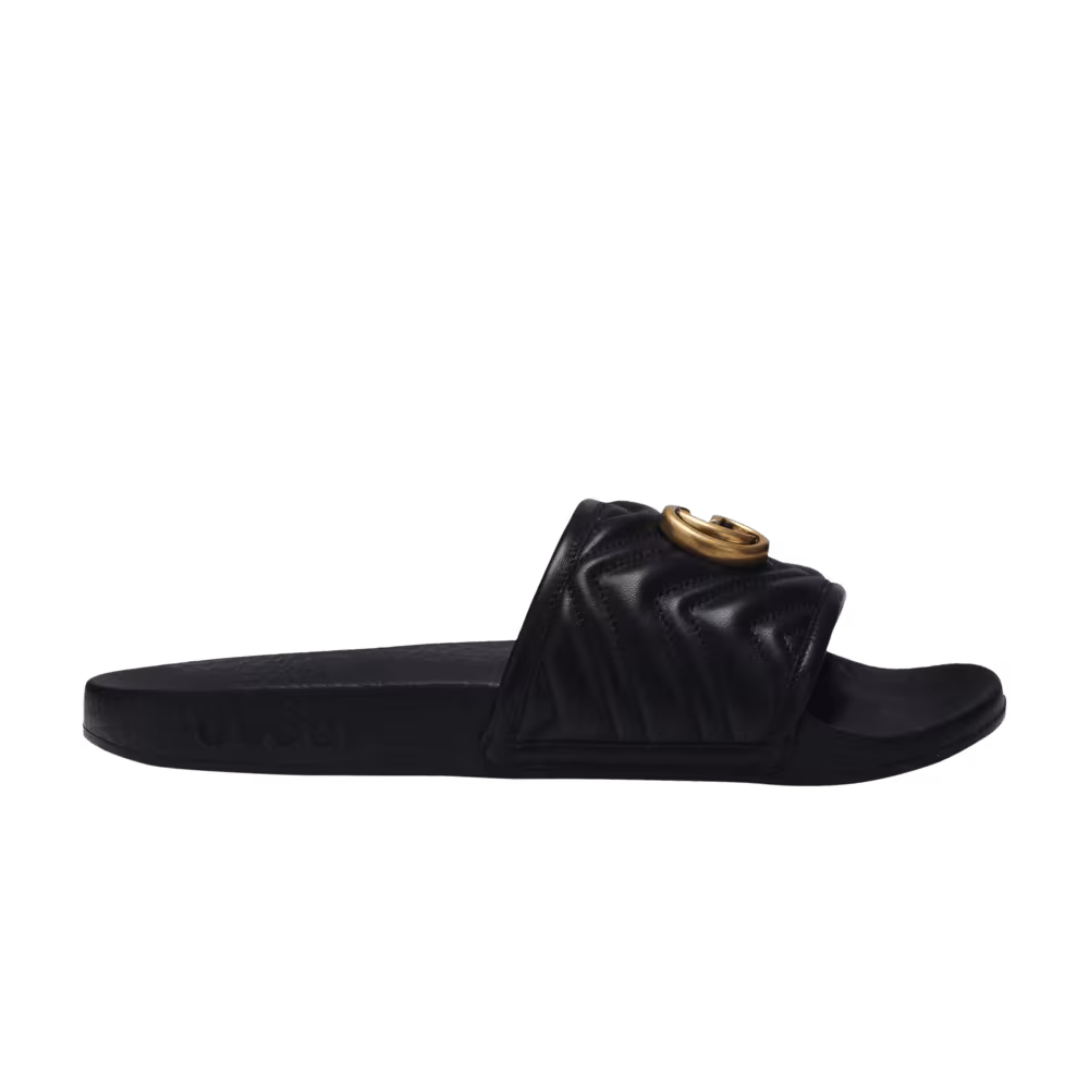 Gucci Women's GG Marmount Slide Black