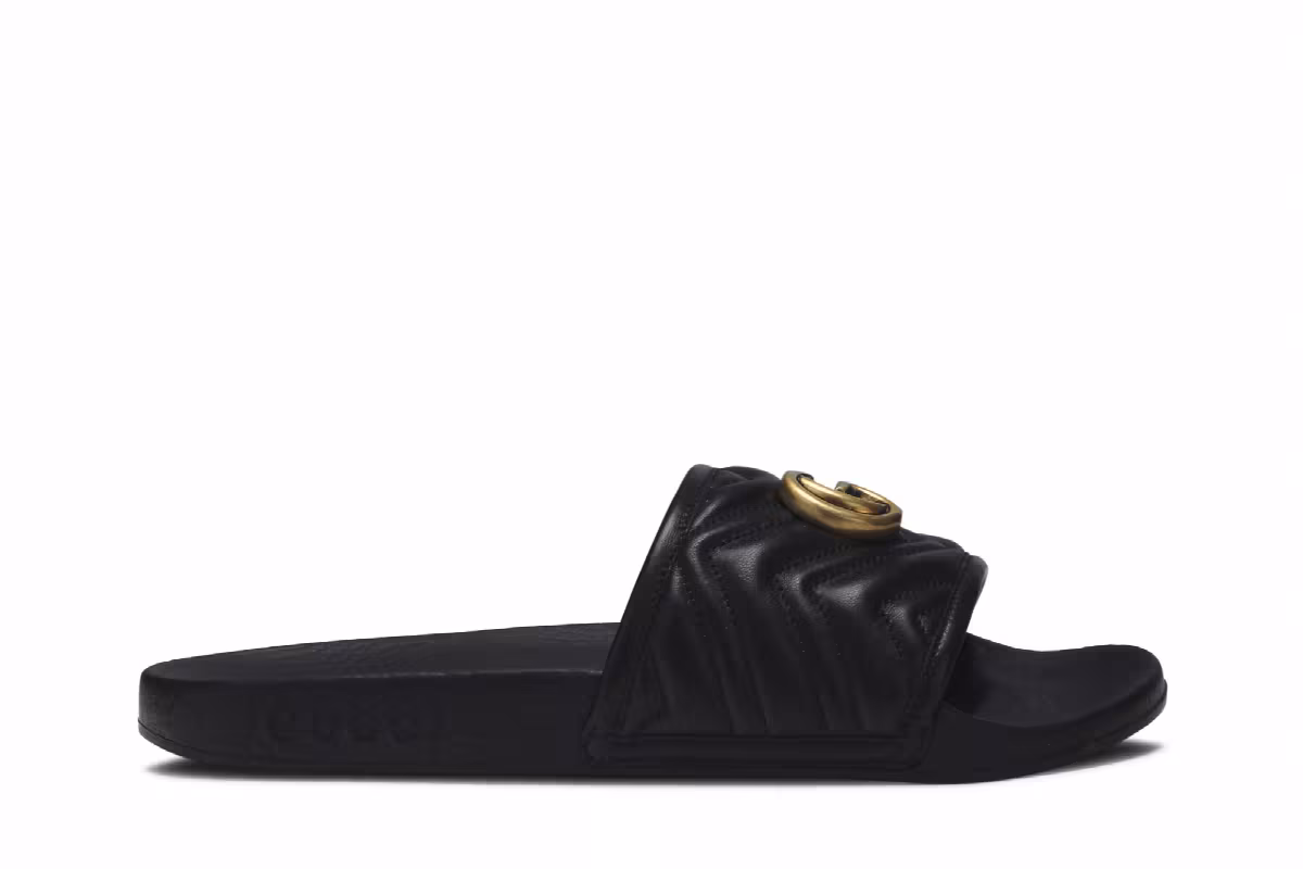 Gucci Women's GG Marmount Slide Black, view 2