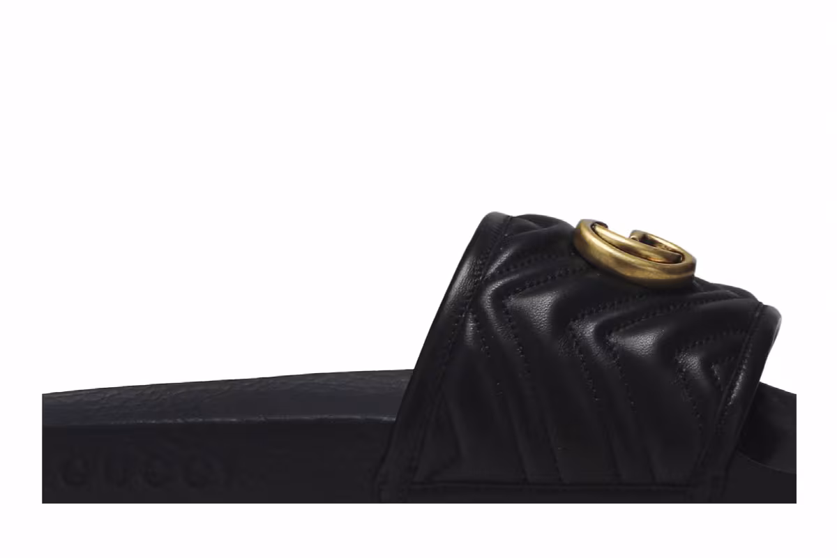 Gucci Women's GG Marmount Slide Black, view 3