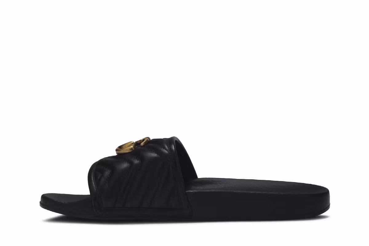 Gucci Women's GG Marmount Slide Black, view 4