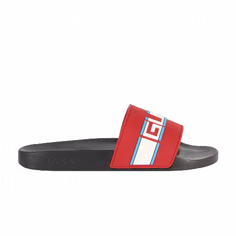 Gucci Stripe Rubber Slide