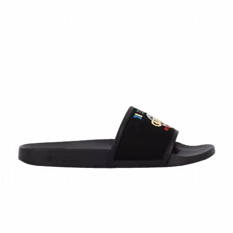 Gucci Slide 'Worldwide Flag - Black'
