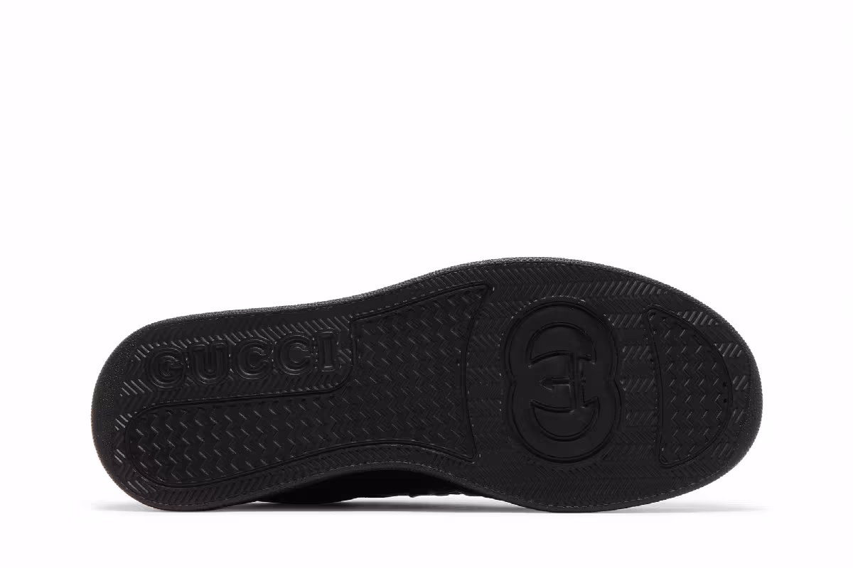 Gucci GG Embossed Sneaker Black, view 5