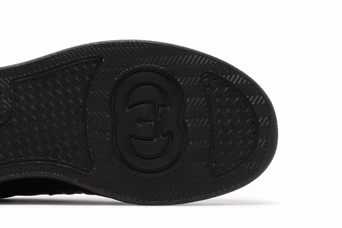 Gucci GG Embossed Sneaker Black, view 6