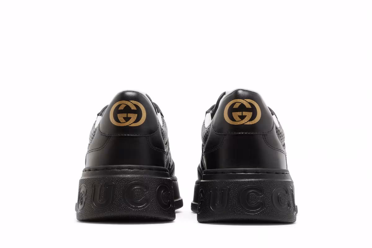 Gucci GG Embossed Sneaker Black, view 7