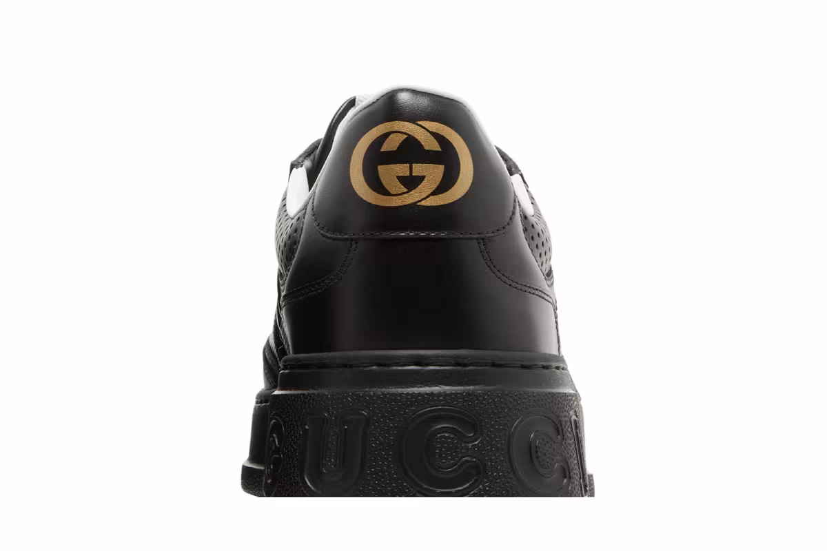 Gucci GG Embossed Sneaker Black, view 8