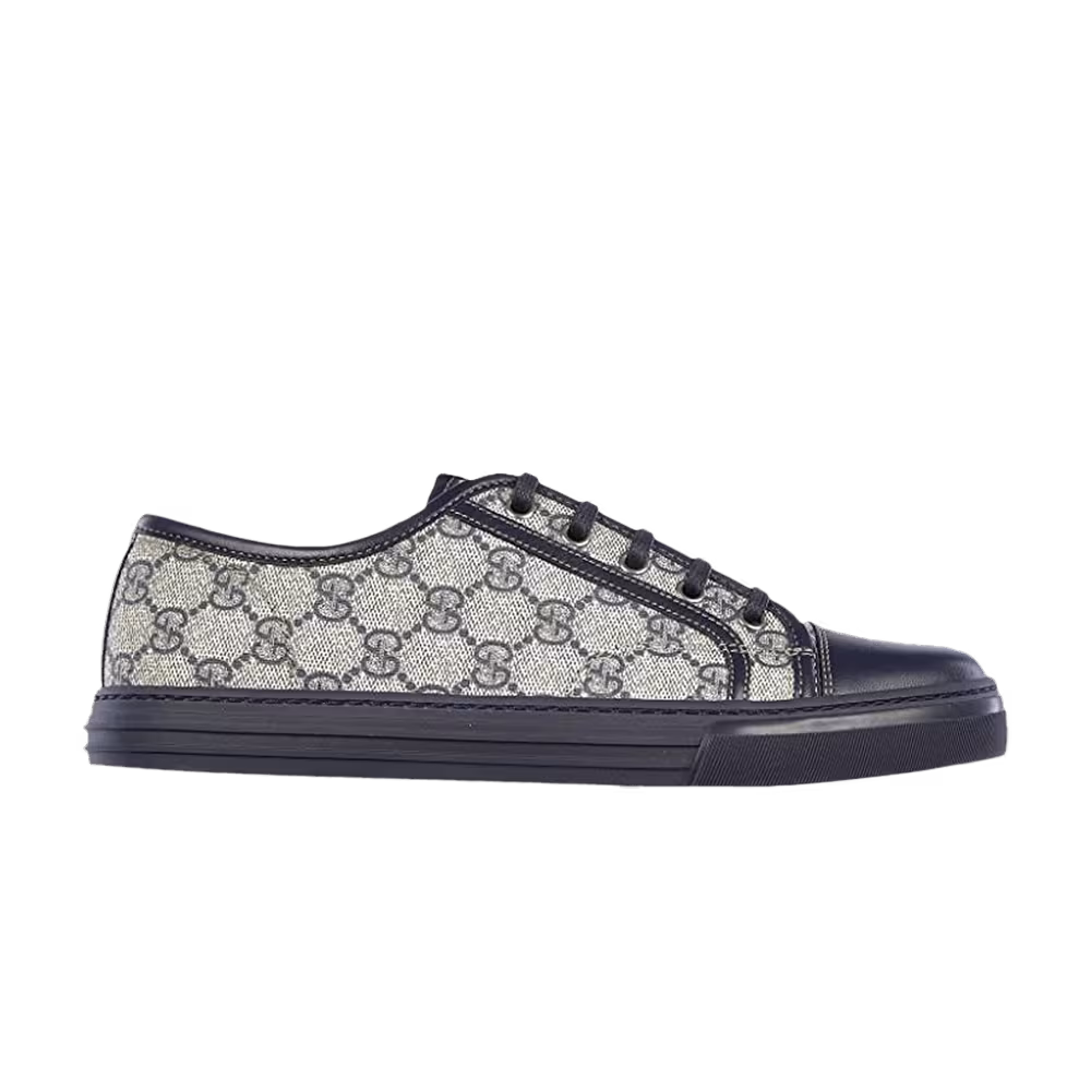 Gucci GG Supreme Low Beige Ebony