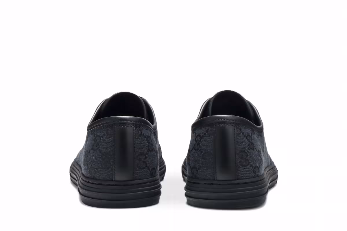 Gucci GG Canvas Low Grey Black, view 7
