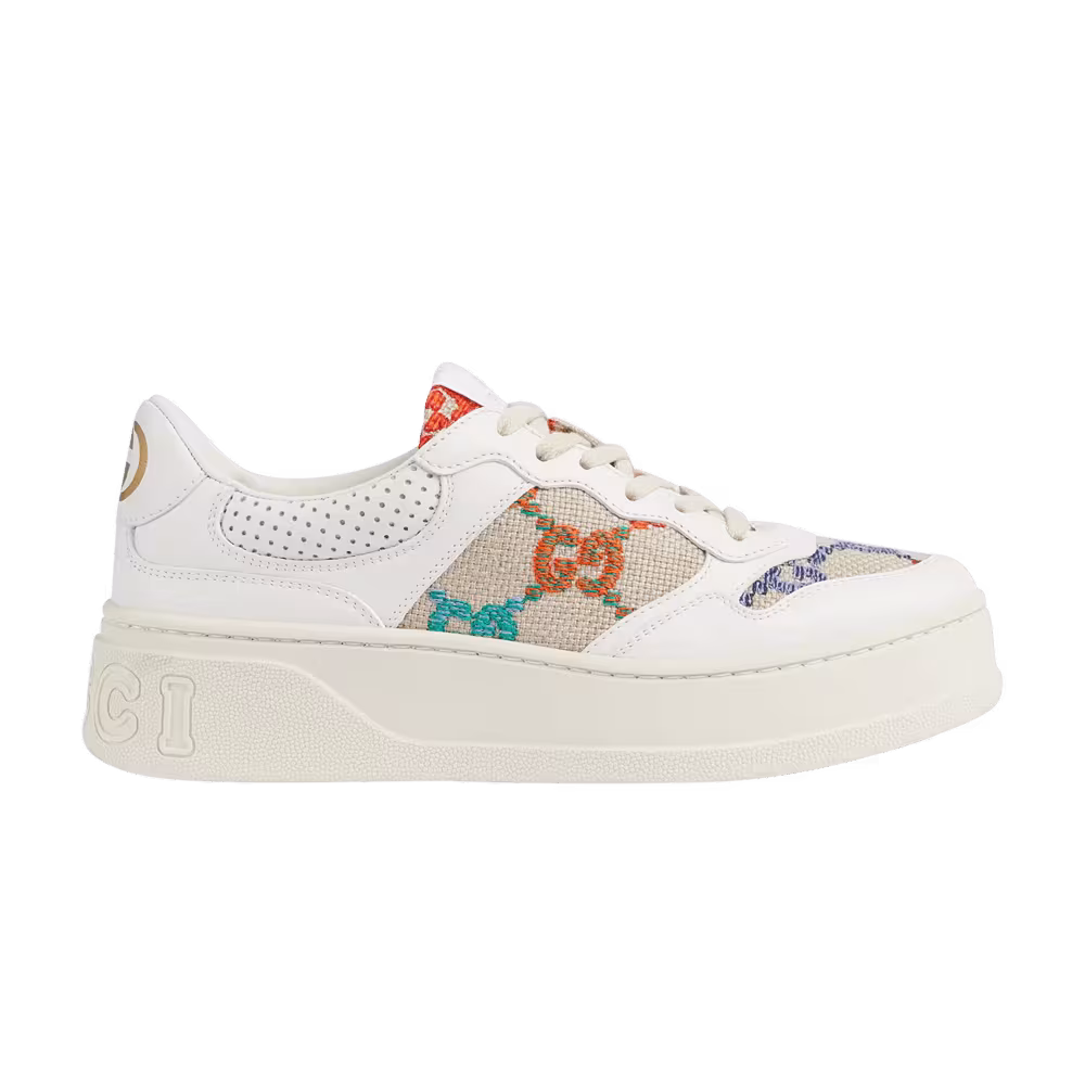 Gucci Women's GG Sneaker Multicolor Embroidered