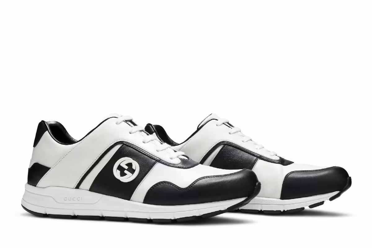 Gucci GG Low Black White, view 9