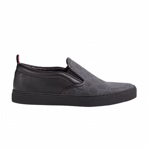 Gucci GG Supreme Slip-On 'Black'