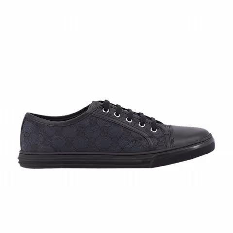 Gucci Wmns GG Low 'Lead Black'