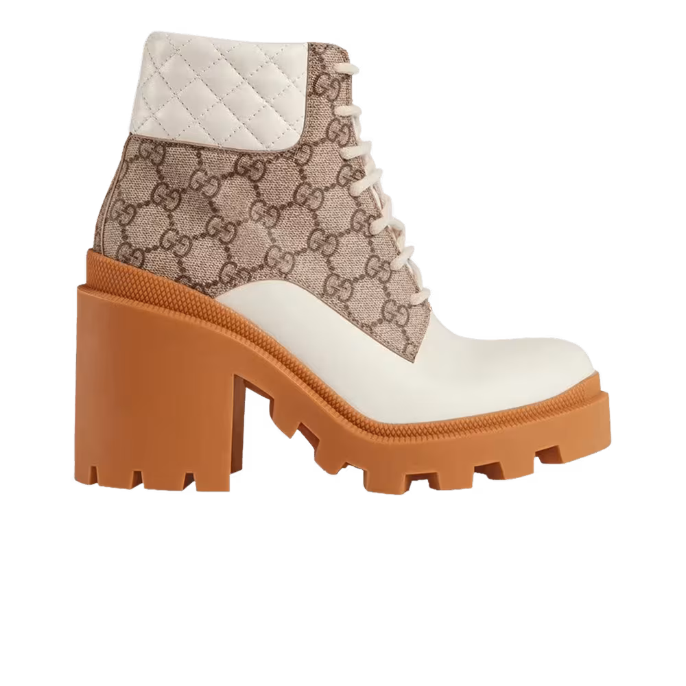 Gucci Women's GG Ankle Boot Beige