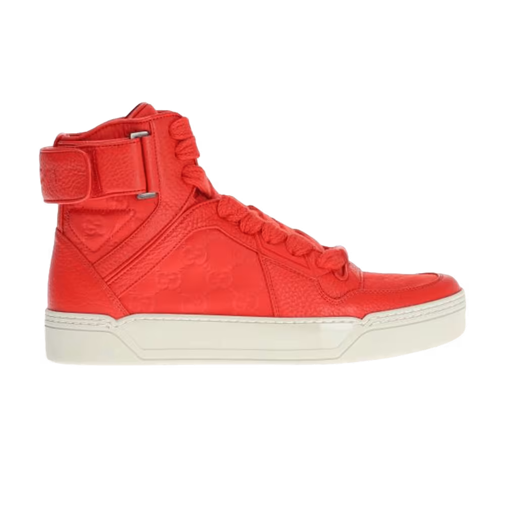 Gucci GG Guccissima High Dusk Red