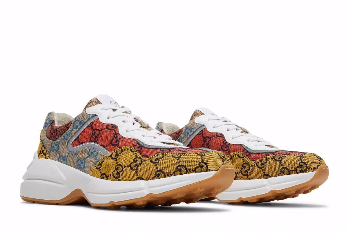 Gucci Rhyton GG Multi Orange, view 9