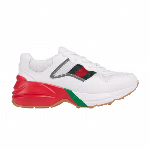 Gucci Wmns Rhyton 'White Red Green Reflective'