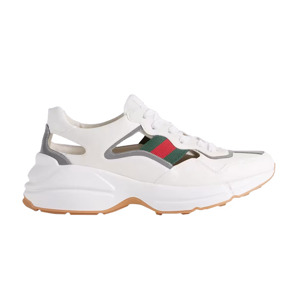 Gucci Rhyton Cut Out White