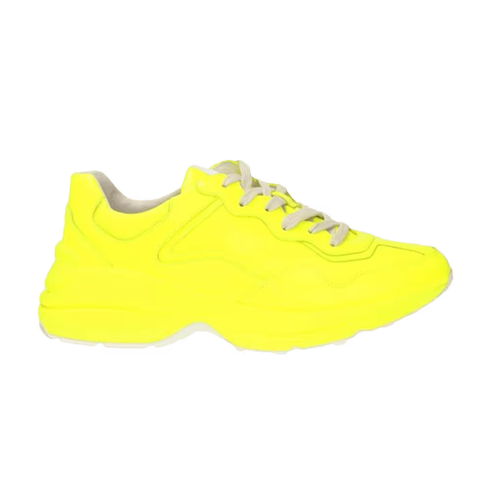 Gucci Rhyton Low Yellow Fluorescent
