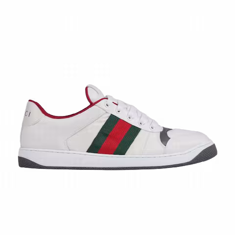 Gucci Screener Sneaker 'White Black Red'