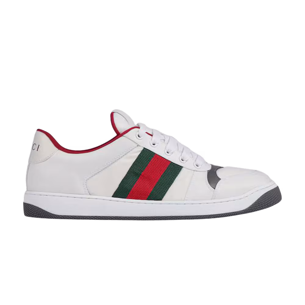 Gucci Screener Sneaker White Black Red