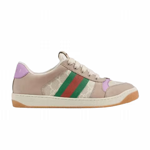 Gucci Wmns Screener 'GG Supreme - Beige Lilac'