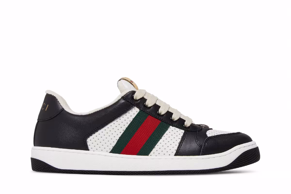 Gucci Women's Screener Black White, view 2