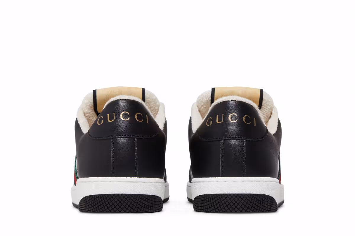 Gucci Women's Screener Black White, view 7