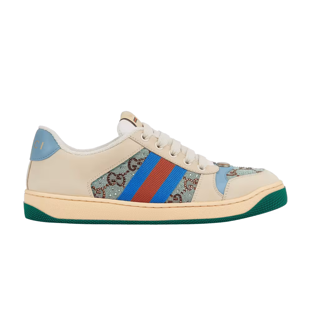 Gucci Women's Screener Brown Blue Red
