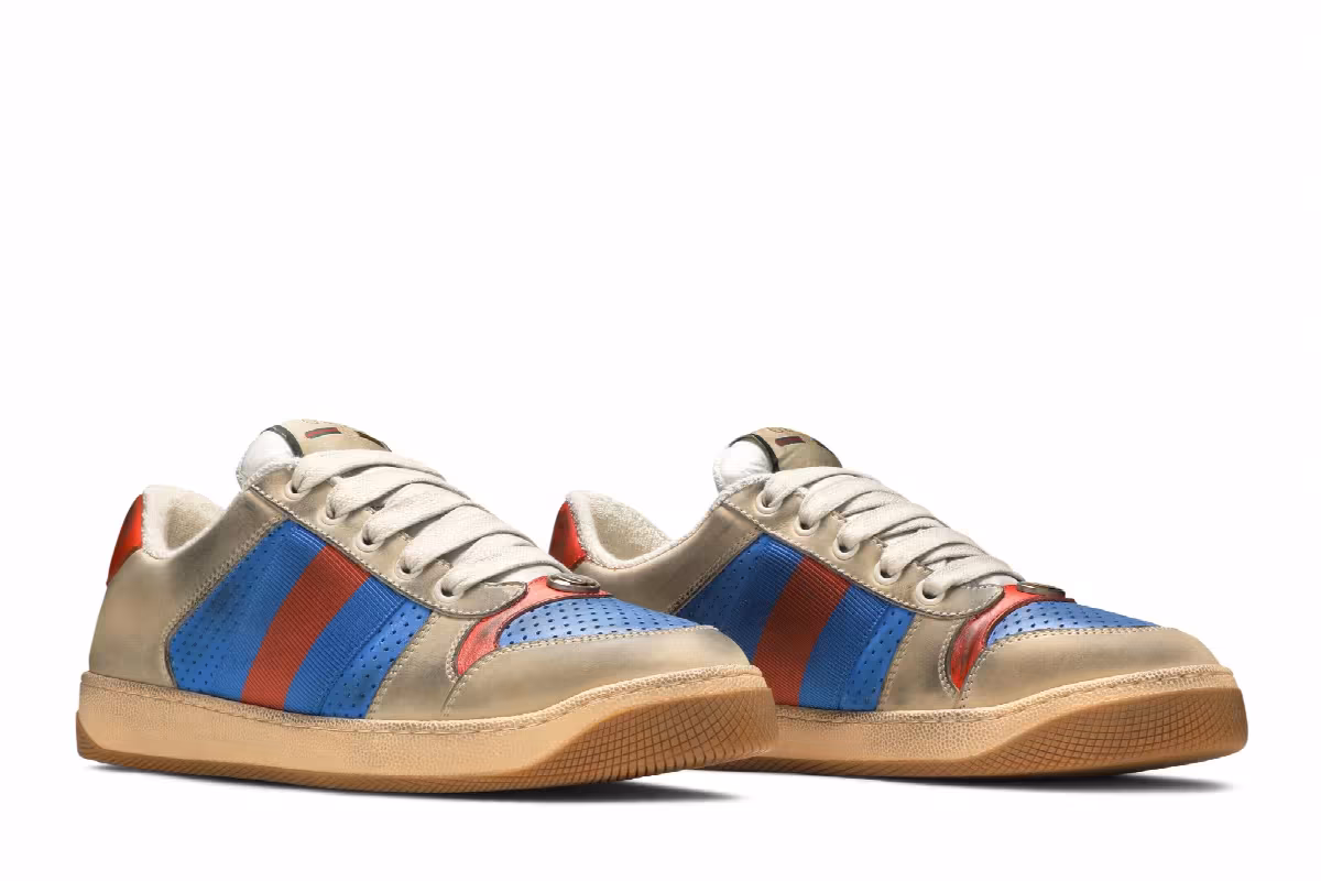 Gucci Screener Blue White, view 9