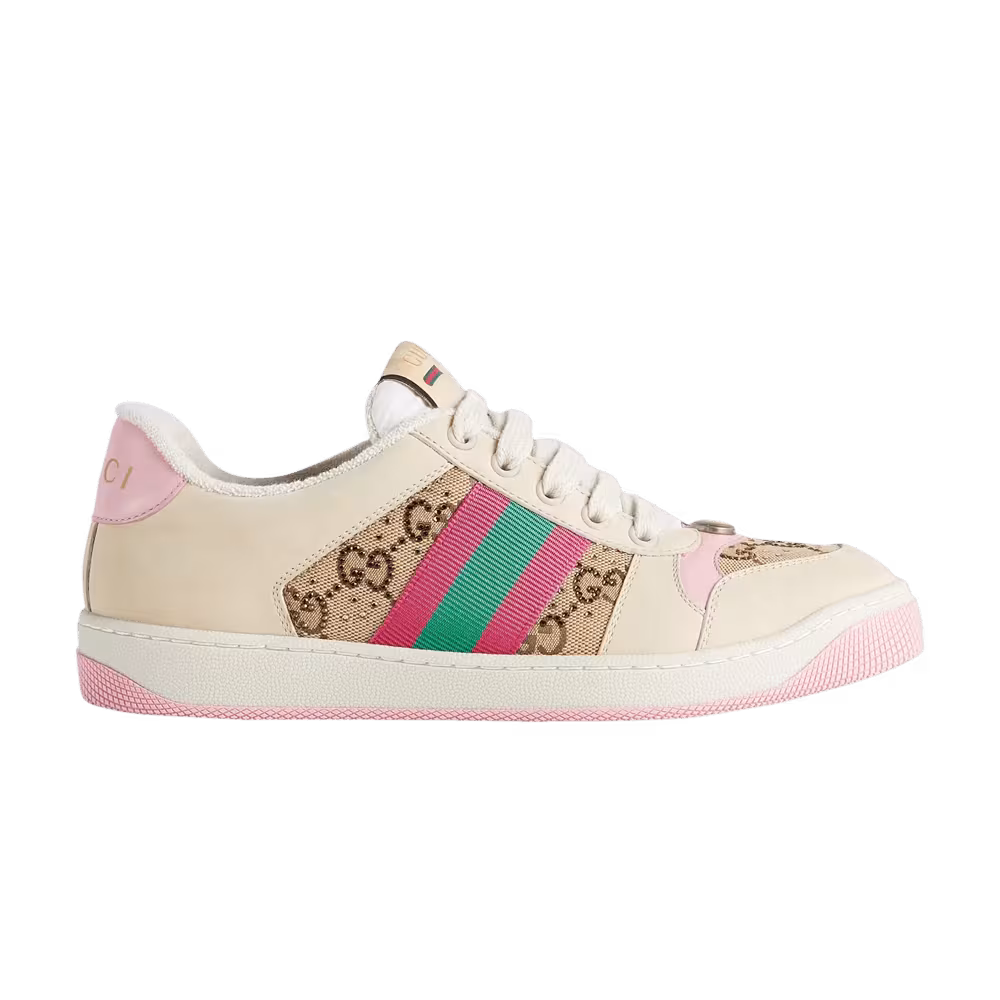 Gucci Women's GG Screener GG Canvas - Beige Pink