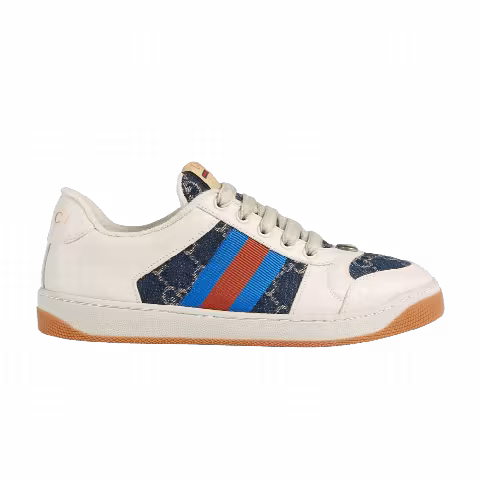 Gucci Wmns Screener 'GG Canvas - Denim Ivory'