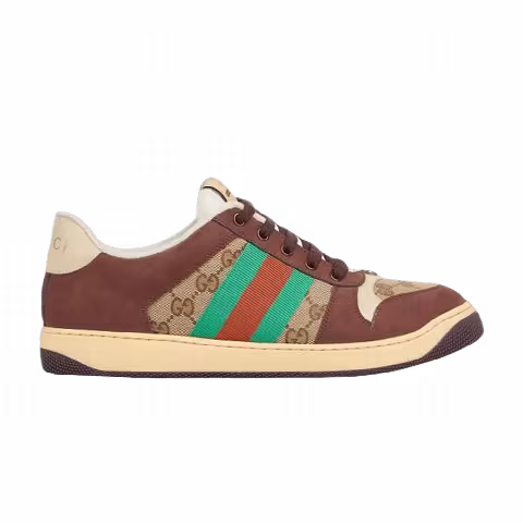 Gucci Screener Sneaker 'Black Dark Brown'