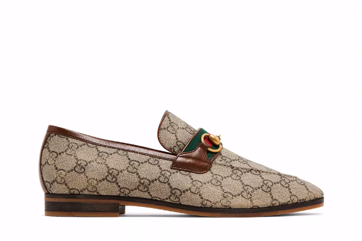 Gucci Paride Moccasin GG Supreme - Beige, view 2