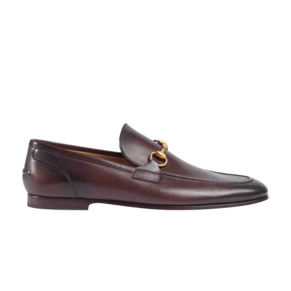 Gucci Leather Loafer Brown