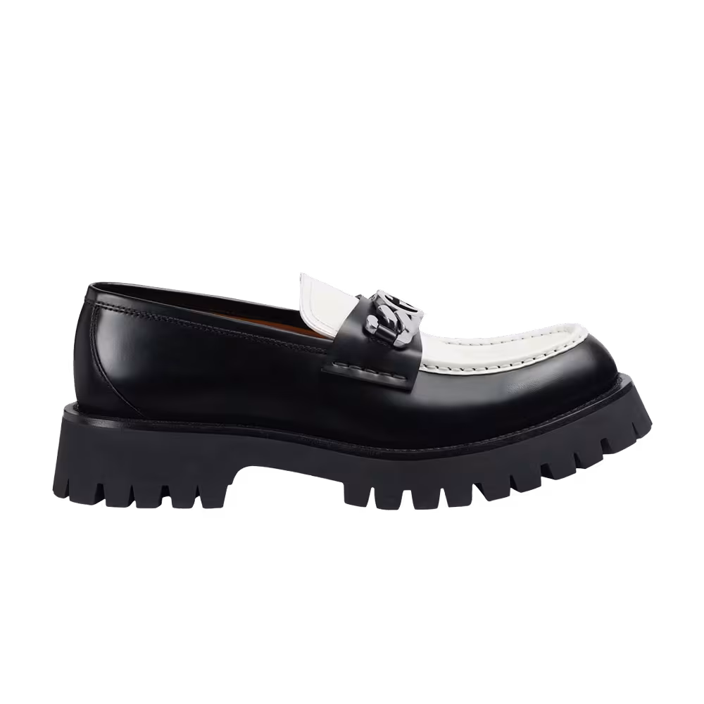 Gucci Loafer Interlocking G - Black Off White