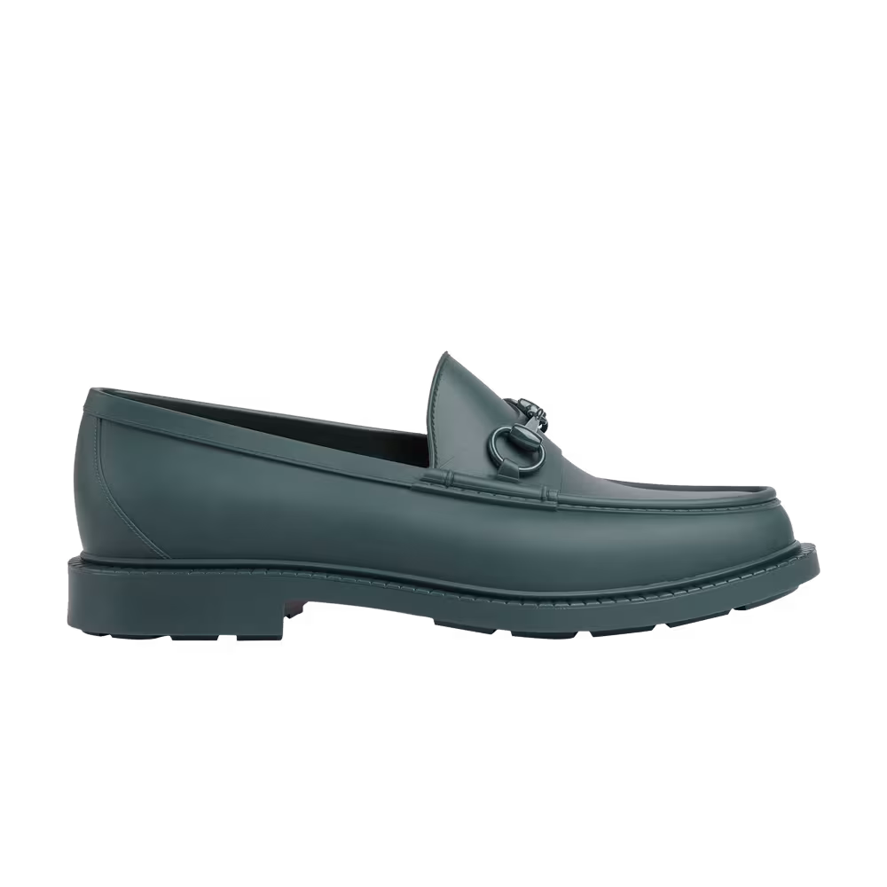 Gucci Loafer Lacquered Horsebit - Vintage Green