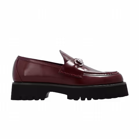 Gucci Wmns Cordovan Lux Loafer 'Vintage Burgundy'