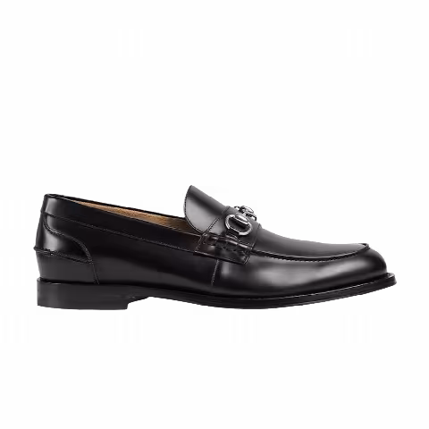 Gucci Loafer With Horsebit 'Black Leather'