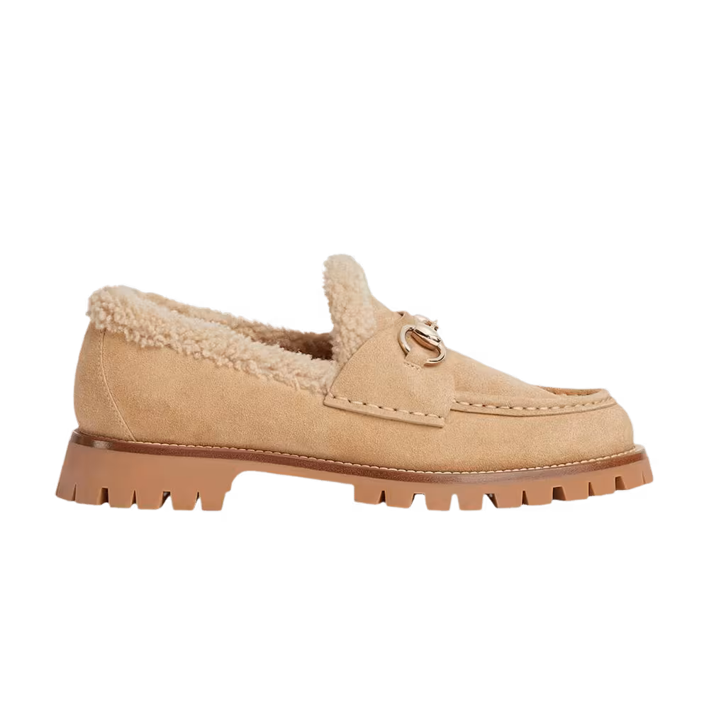 Gucci Women's Horsebit Loafer Beige