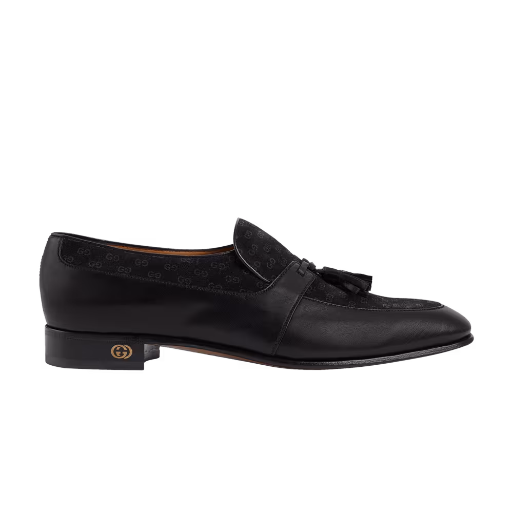Gucci GG Mignon Loafer Mandala Goat - Black