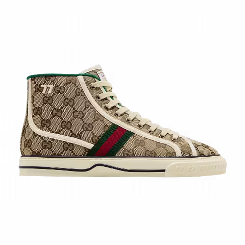 Gucci Tennis 1977 High 'Beige Ebony'