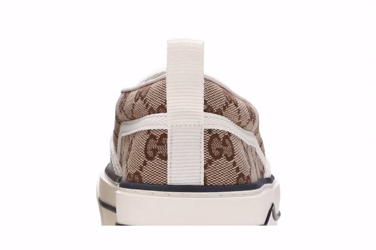 Gucci Women's Tennis 1977 Slip-On Beige Ebony, view 8