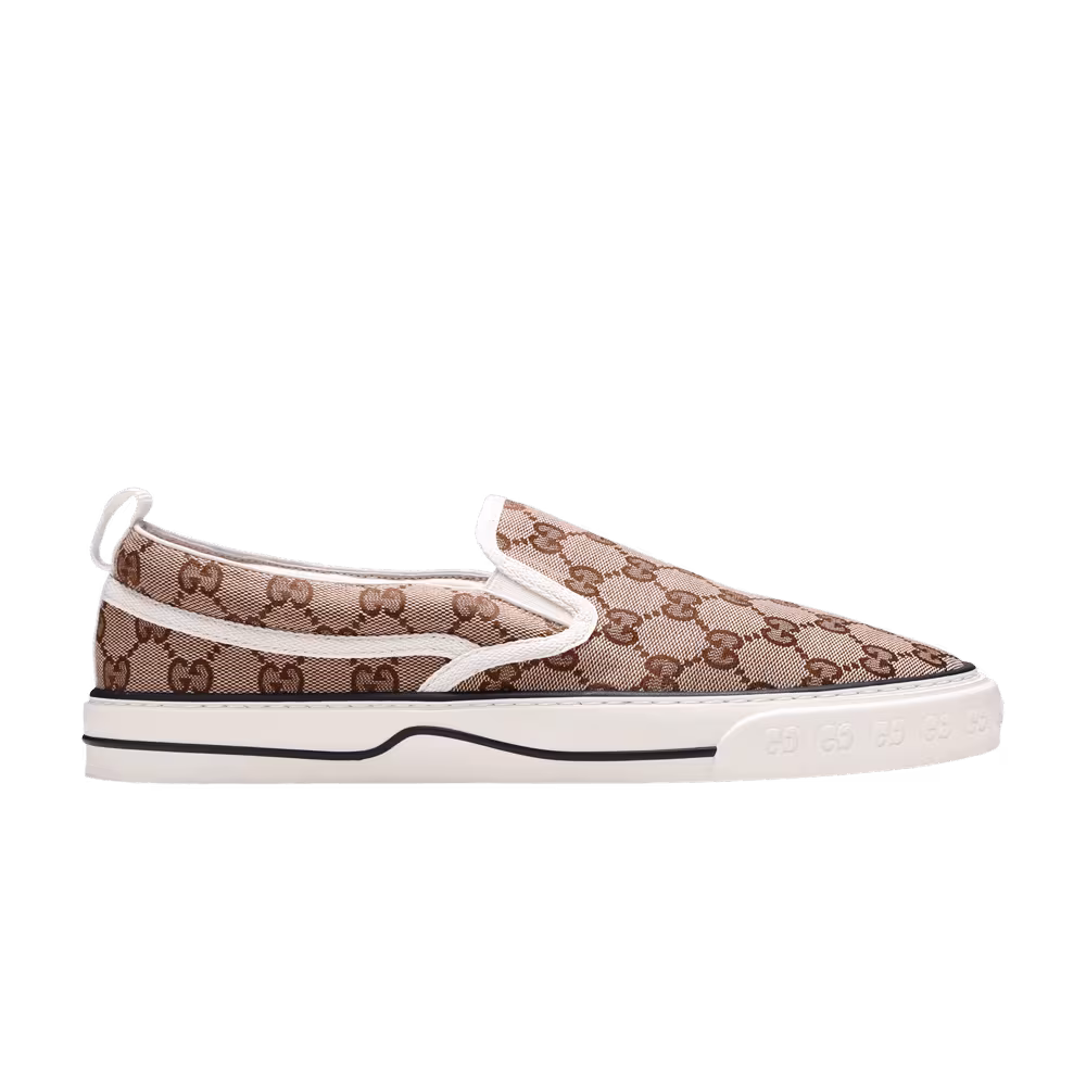 Gucci Tennis 1977 Slip-On Beige Ebony
