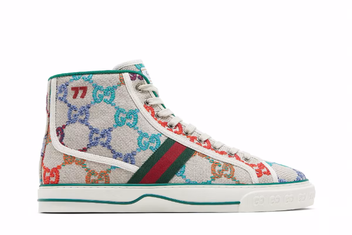 Gucci Tennis 1977 High Multi, view 2