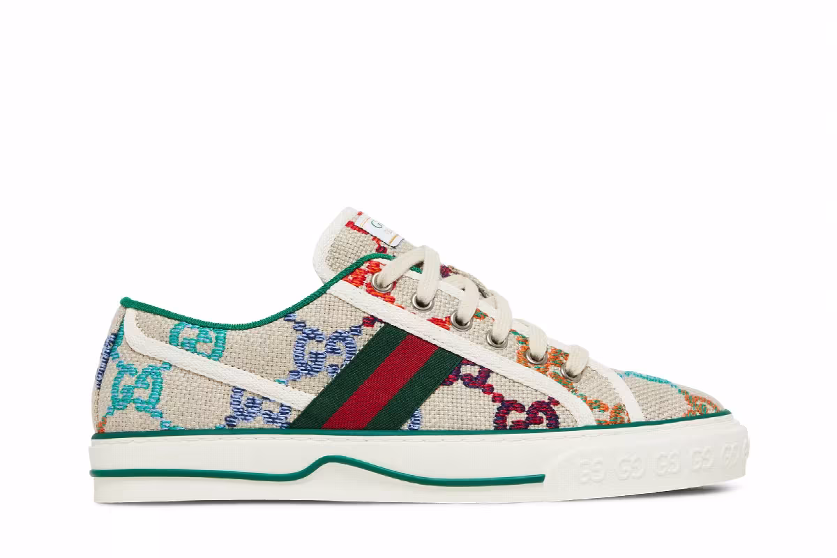 Gucci Women's Tennis 1977 White Multi, view 2