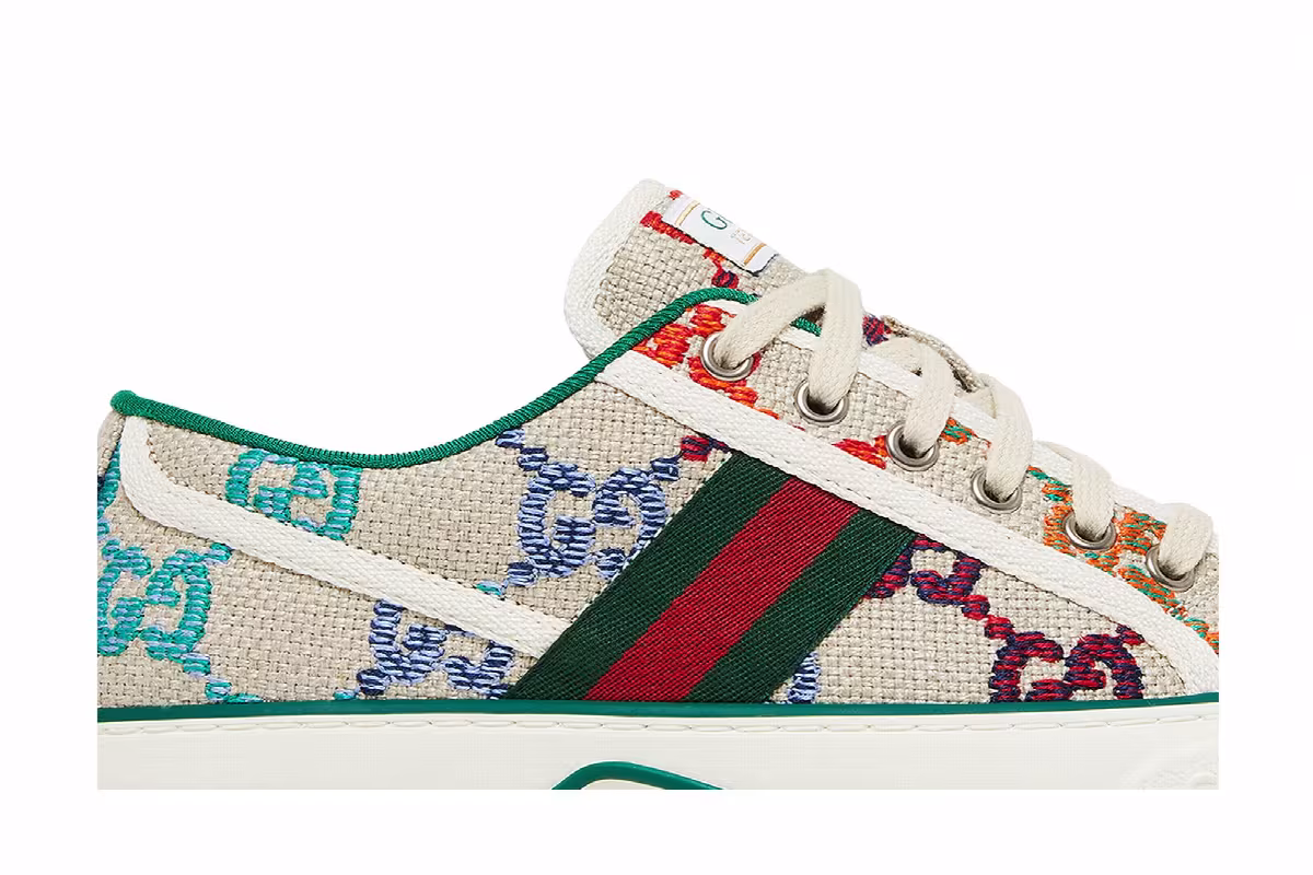 Gucci Women's Tennis 1977 White Multi, view 3