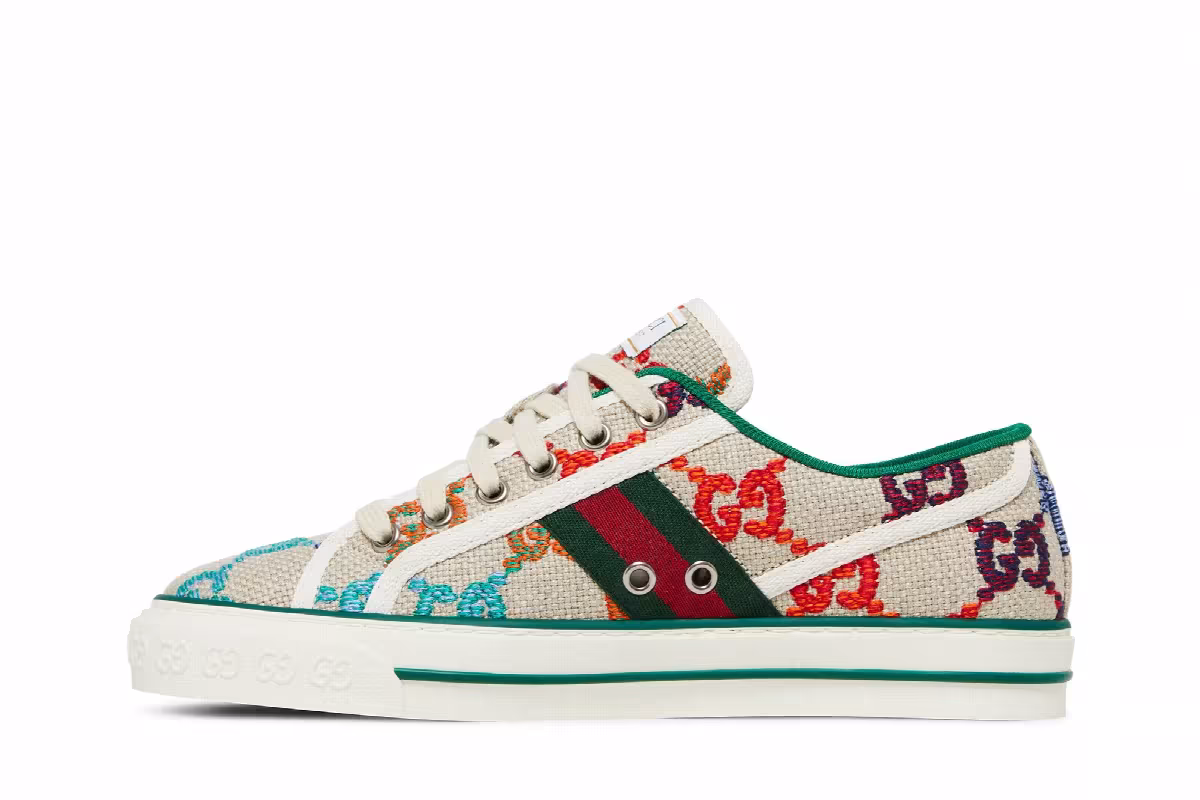 Gucci Women's Tennis 1977 White Multi, view 4