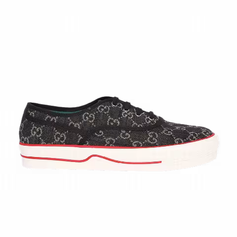 Gucci Tennis 1977 Low 'GG Logo - Black Denim'